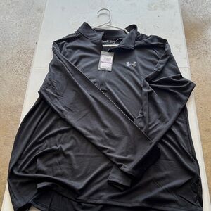 Under Armour Men's Charcoal Long Sleeve Tee